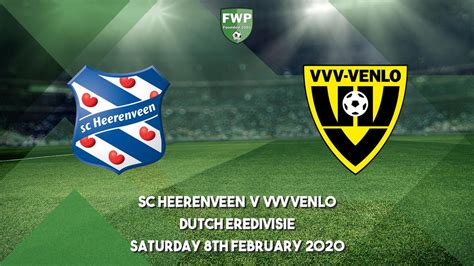 sc heerenveen - vvv venlo